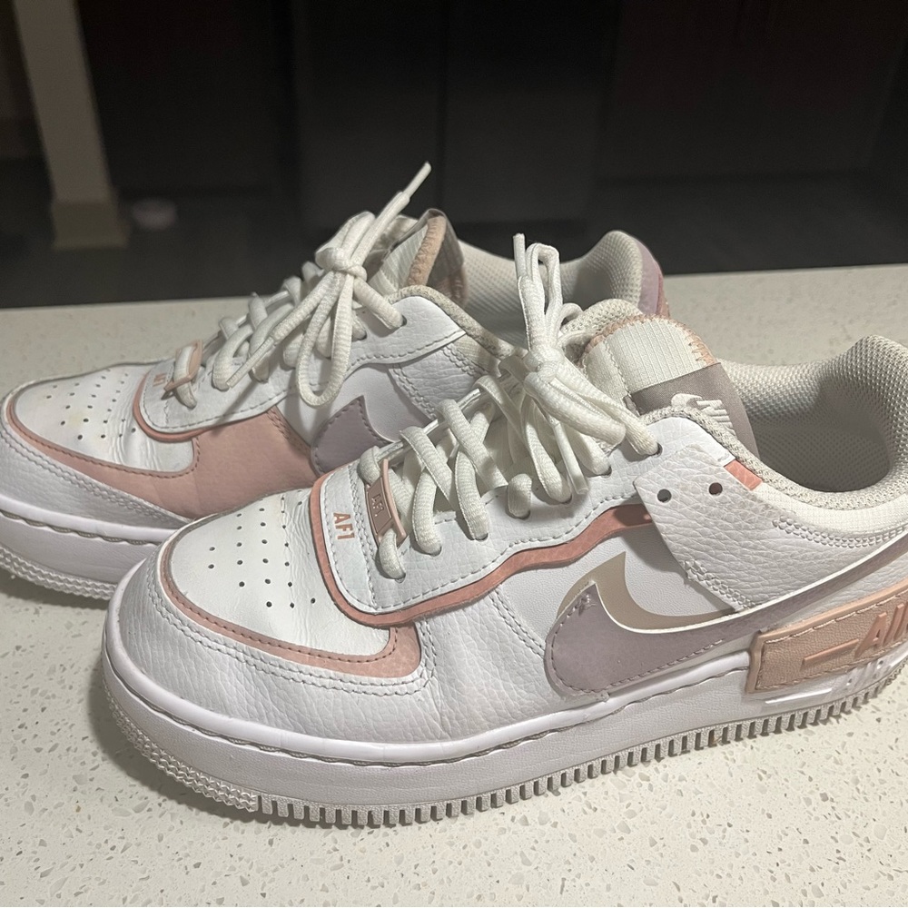 2022 Wmns Air Force 1 Shadow 'White Pink Oxford'